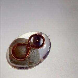 Elegant HANDMADE Orgonite Infinity Ovoid